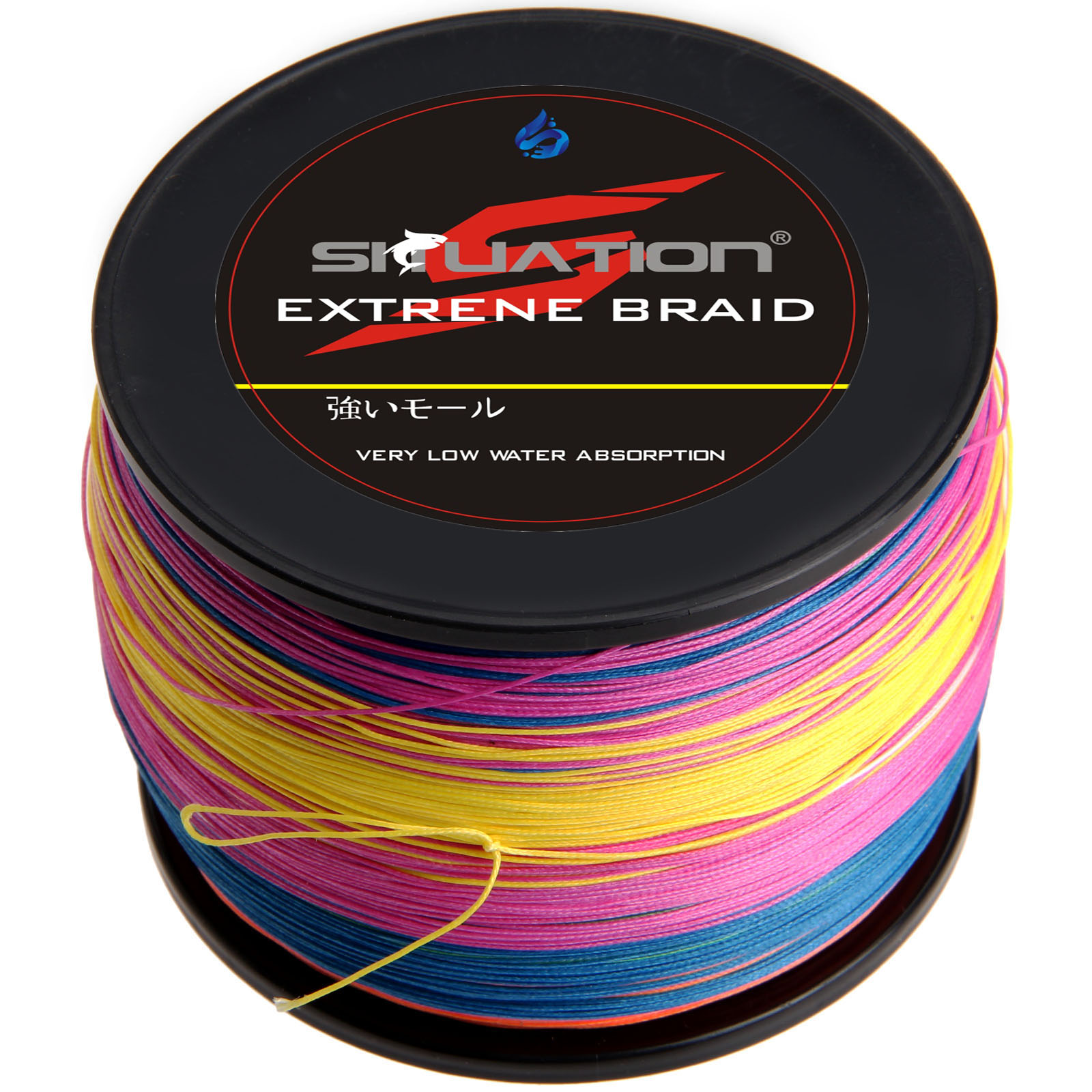 Línea de pesca de mar 8 hilos trenzada fuerte PE Dyneema 300M 500M 1000M multicolor - Imagen 9 de 9